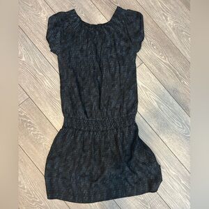 Black Puff Sleeve Mini Dress for a Night Out